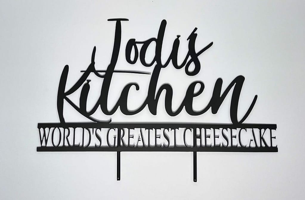 Jodis Kitchen Sign