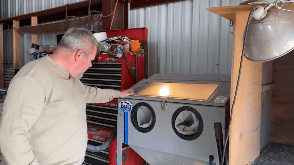 Dan and the Skat Blast® Abrasive Blasting Cabinets